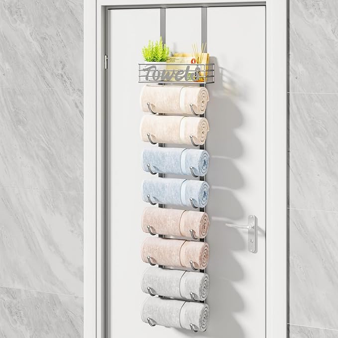 HapiRm Towel Racks for Bathroom Storage - Image 8