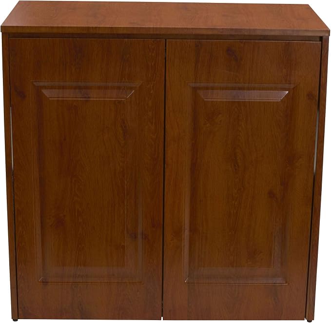Household Essentials Double Hamper Cabinet, Metal Exterior and Removable - Image 4