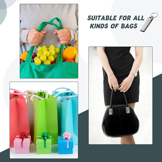 Hotop 3 Pieces Purse Hook for Table Instant Bag Hook Hanger, 2-in-1 Handbag - Image 4