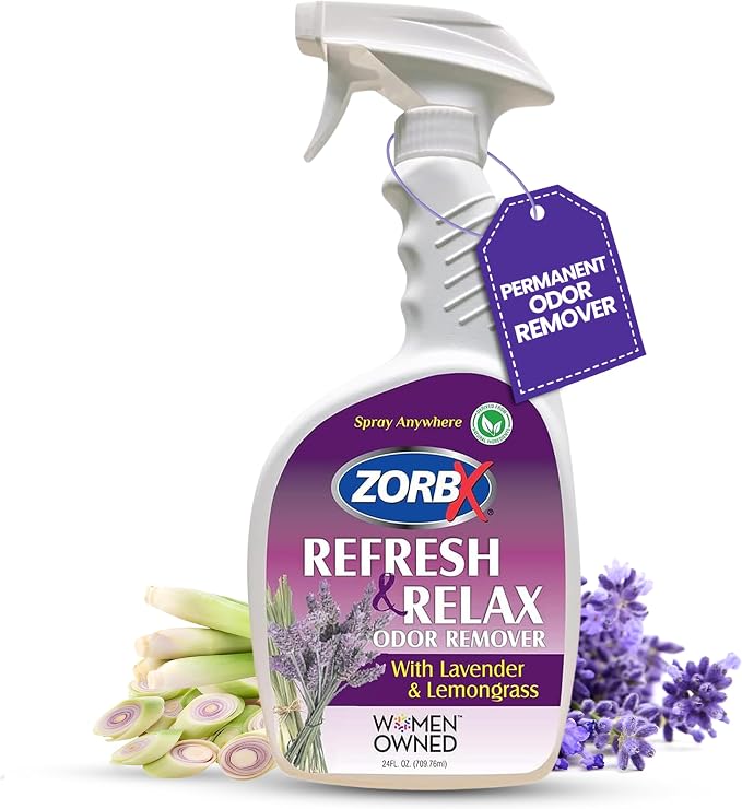 ZORBX Lavender & Lemongrass Spray, 24 Oz by ZORBX