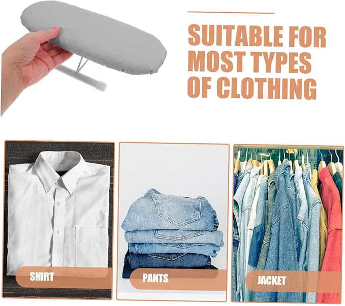 Alipis Mini Folding Ironing Board Heat Resistant Ironing Stand - Image 3