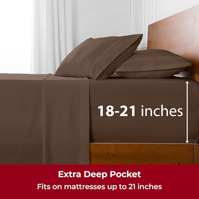 Mellanni Extra Deep Twin XL Sheets - Image 6