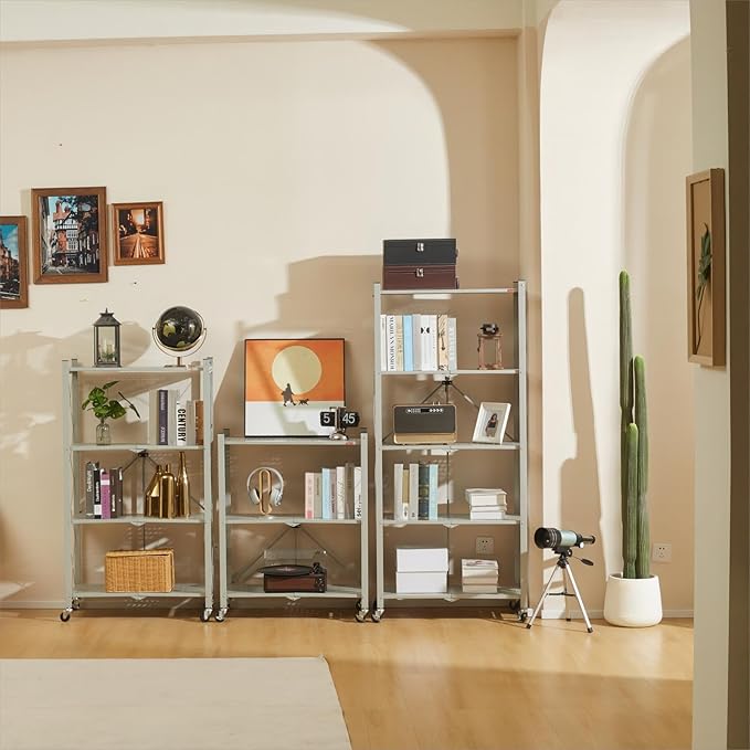 DEANIC 4 Tier Foldable Storage Shelves - Image 2