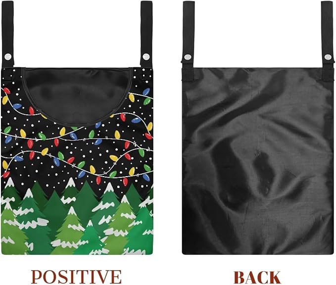 Christmas Tree Lights Clip Storage Bag Multi Purpose Clothespin Storage - Image 7