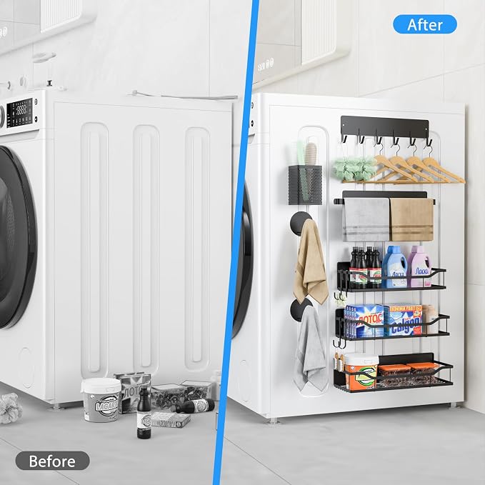 Multifunctional Magnetic Shelf for Washing Machine, Refrigerator, and Any Metal - Image 5