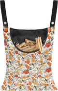 Floral Clothespin Bag Reusable Laundry Clothes Pin Holder by Psesaysky