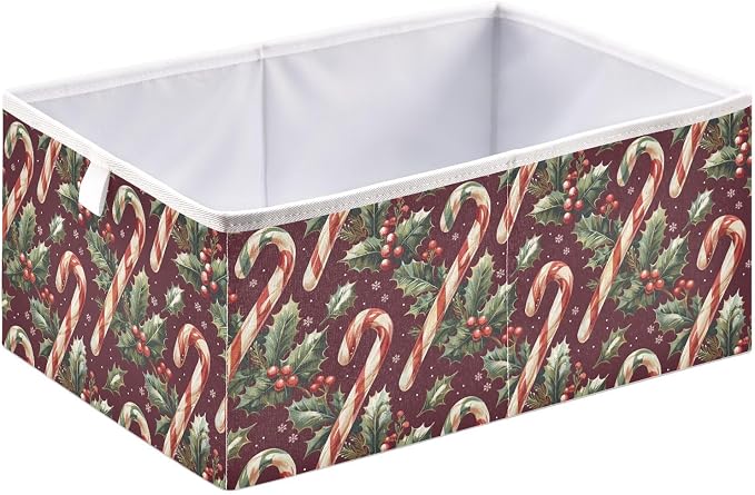senya Large Storage Bins Tile Christmas Candy Collapsible Foldable Storage - Image 2