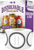 Easy Remove Dissolvable Canning Labels by MESS