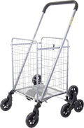 dbest Products Stair Climber Cruiser Cart Shopping Grocery Rolling Folding by dbestproductsInc