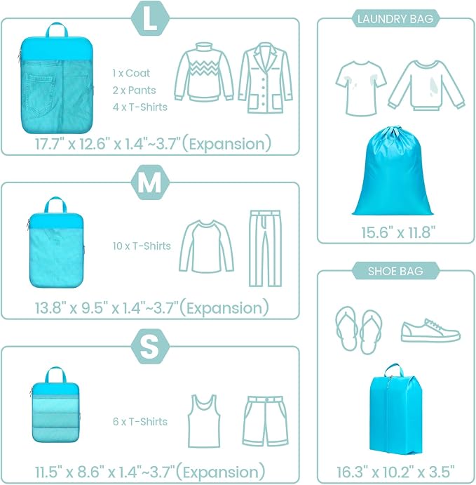Cambond Compression Packing Cubes - Image 2