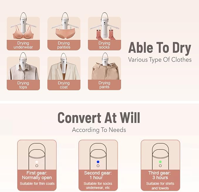 Electric Portable Dryer for Clothes - Image 2