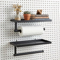 Pegboard Paper Towel Holder by SSNEWOG