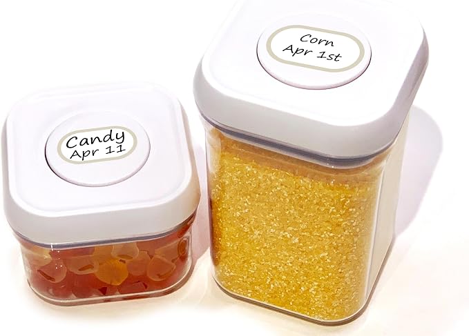 Waterproof Kitchen Labels for OXO POP Food Storage Containers and Home - Image 7