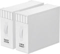 2 Pack Bed Sheet Closet Organizers and Storage, Sturdy Foldable Storage by StorageTastic