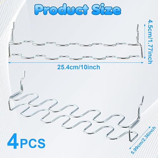 Hanaive 4 Pieces Pegboard Pliers Holder, Holds 11 Plier Per Rack, Steel - Image 2