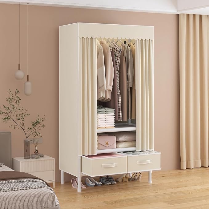 Portable Closet, Garment Rack, Heavy Duty Clothes Rack - Image 2