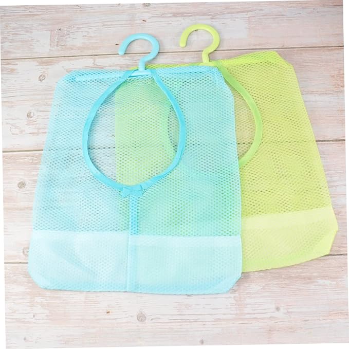 TIDTALEO 2pcs Multi-Purpose Mesh Clothesline Storage Bags - Image 8