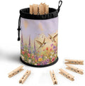 Hummingbird Floral Clothespin Bag by Unknown