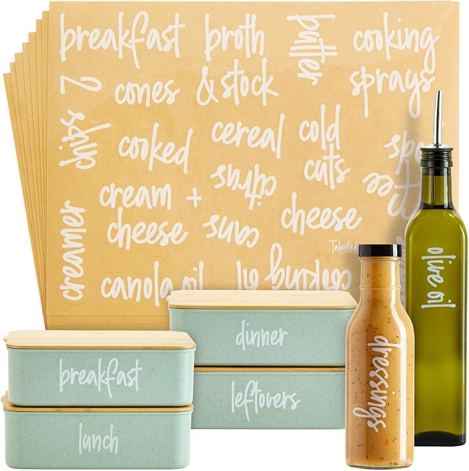 Talented Kitchen Labels for Storage Bins by TalentedKitchen