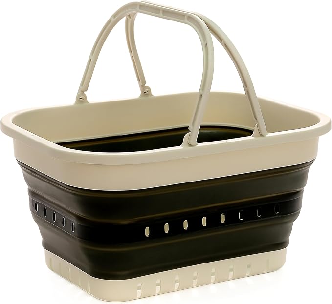 SAMMART Collapsible Tub with Handle 19L by SAMMART