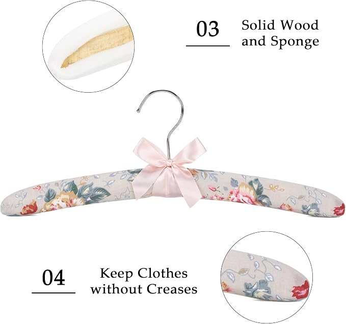 NEOVIVA Padded Hangers for Women - Image 5