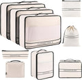 9 Set Packing Cubes Luggage Packing Organizers by Ougrand
