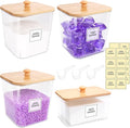 4 Pack Laundry Pods Container and Dryer Sheet Holder by VANNPOOY