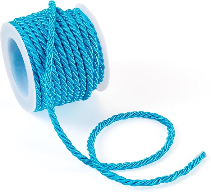 1 Roll 3mm Twisted Cord, 3 Layers Braided Cord - Image 7