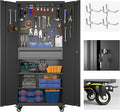 71"H Garage Storage Cabinet by GANGMEIMENTALSTORAGECABINET