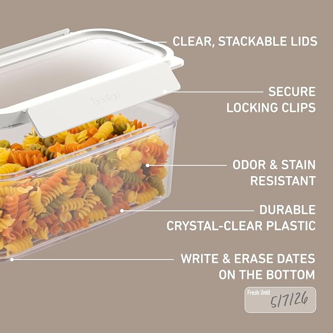 Bentgo Pantry - 22-Piece Airtight Food Storage Containers, Locking Lids - Image 6