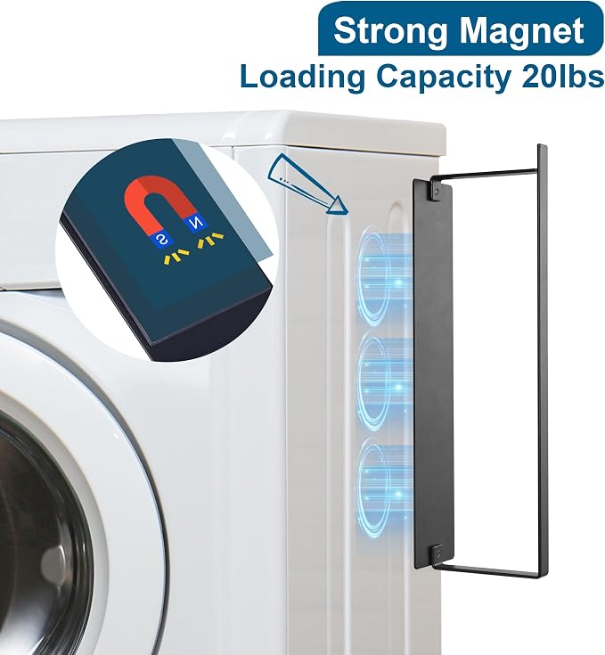 Magnetic Hanger Organizer Stacker, Clothes Hanger Storage Rack - Image 3
