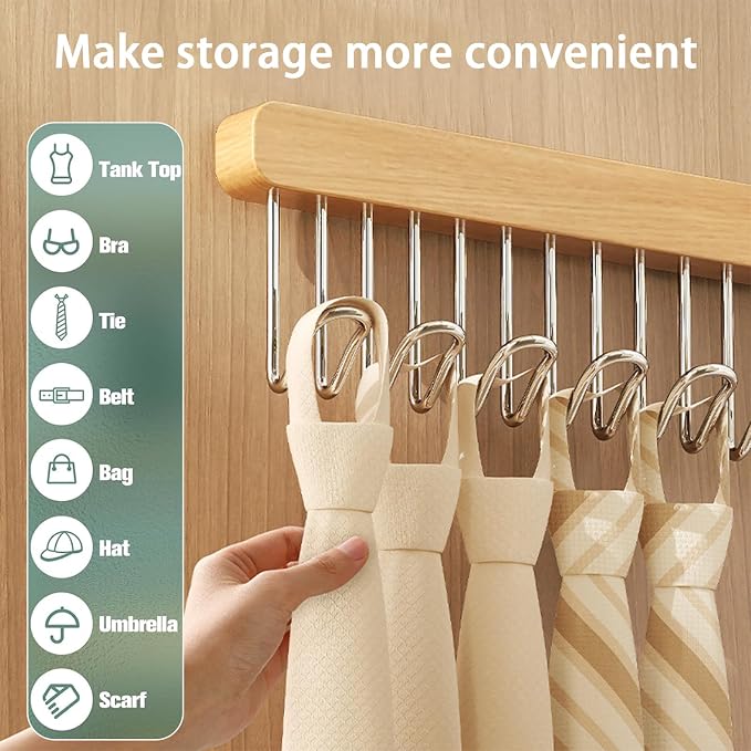 16.2 inch valet rods for closets, extendable and pull-out wardrobe pole for - Image 4