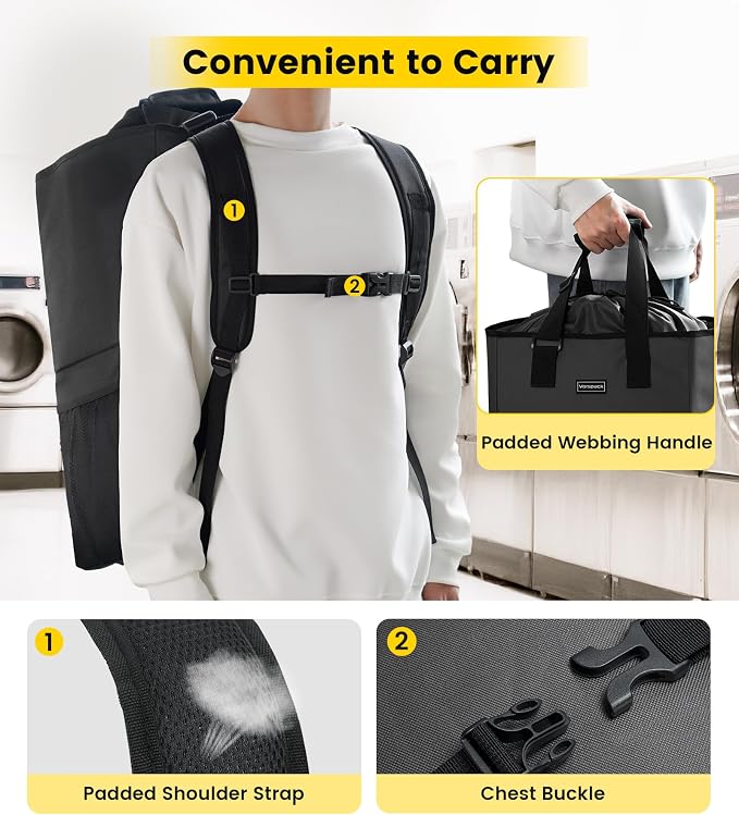 Vorspack Laundry Bag Backpack - Image 6