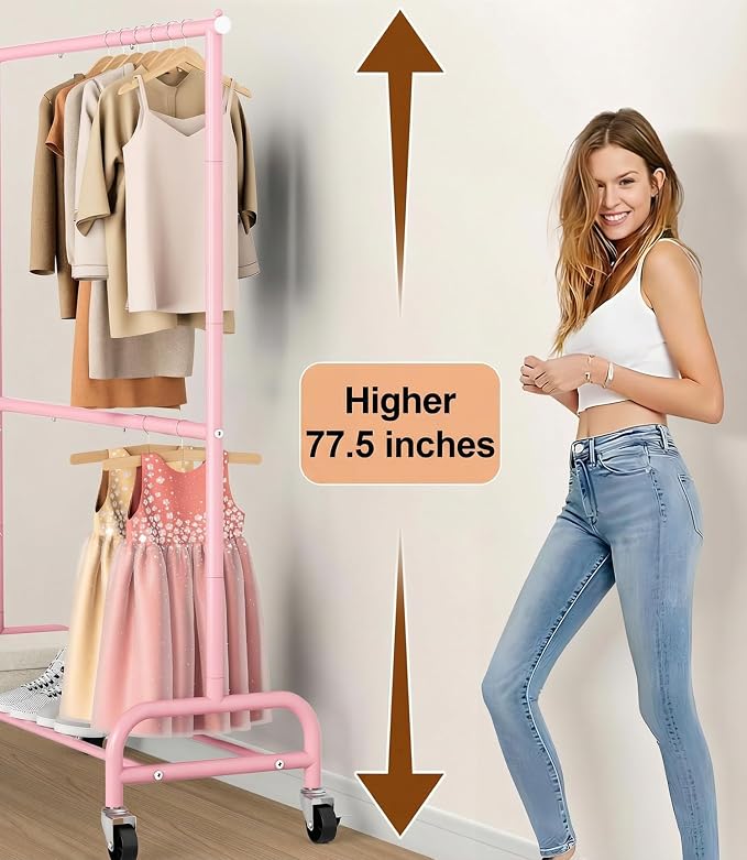 MISSLO Heavy Duty Clothing Racks - Image 5