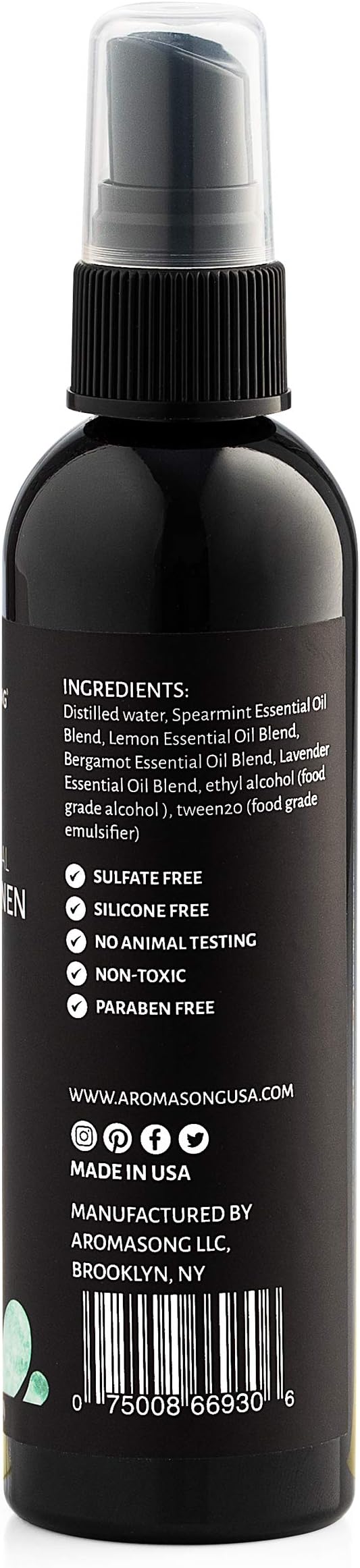 Aromasong All Natural Room & Linen Spray, - Image 7