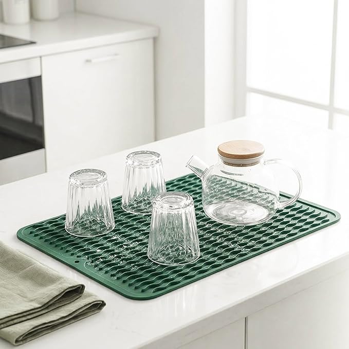 Silicone Dish Drying Mat for Multiple Usage, Easy clean, Eco-friendly, - Image 6