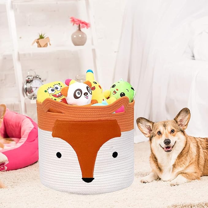 Cotton Rope Laundry Basket - Image 7