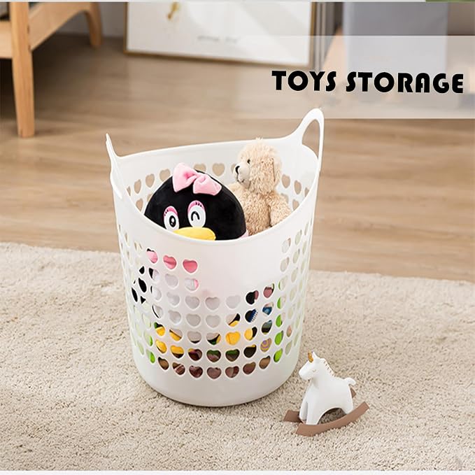 Portable Laundry Hamper with Handles - Image 2