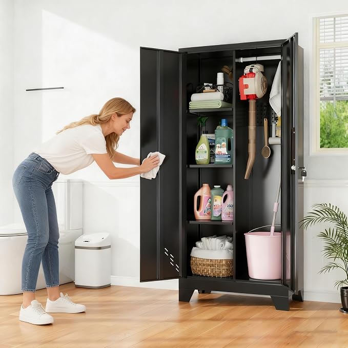 Metal Storage Cabinet, Utility Cabinet - Image 2