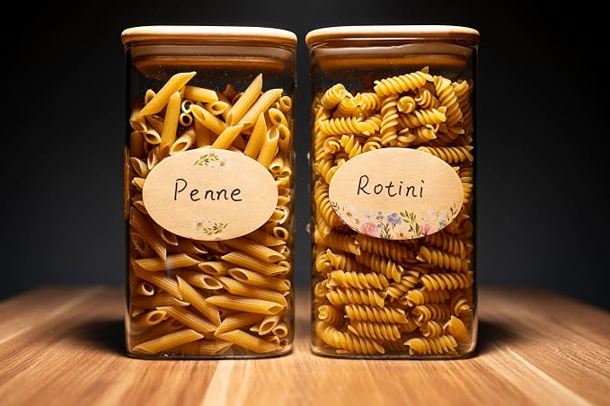 MONEST 2"x3" Stickers for Jars and Lids | Pantry, Mason Jar, and Bottle Labels - Image 3
