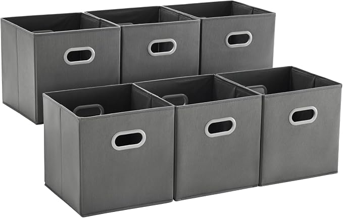 MAX Houser Fabric Storage Bins Cubes Baskets Containers by MAXHouser