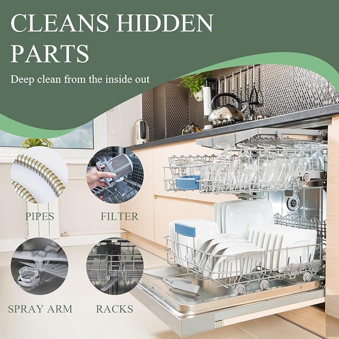 24PCS Dishwasher Cleaner and Deodorizer Tablets - Image 6