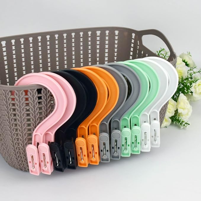 Laundry Hooks Boot Hangers Plastic Clothes Pins Hanger Clips - Image 7