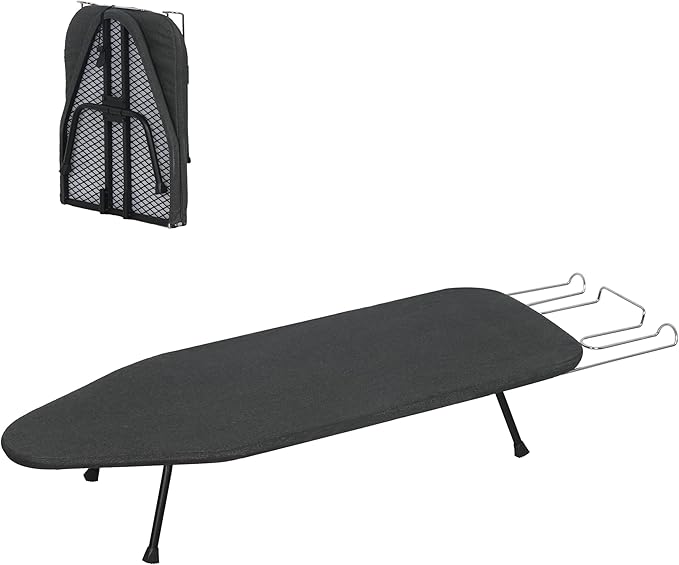 LOFTEY Small Tabletop Ironing Board, Foldable Compact Ironing Board by LOFTEY