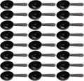 Framendino, 24 Pack Plastic Measuring Spoons Short Handle Scoops by Unknown