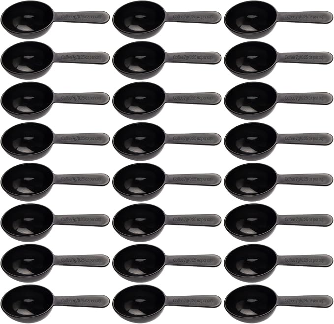 Framendino, 24 Pack Plastic Measuring Spoons Short Handle Scoops by Unknown