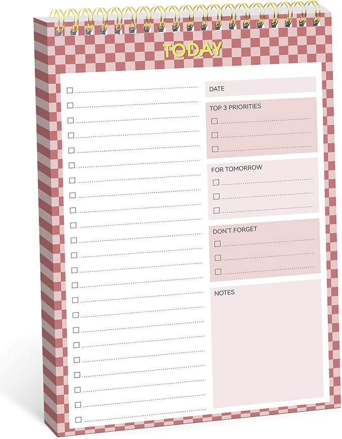 Taja To Do List Notepad by Taja