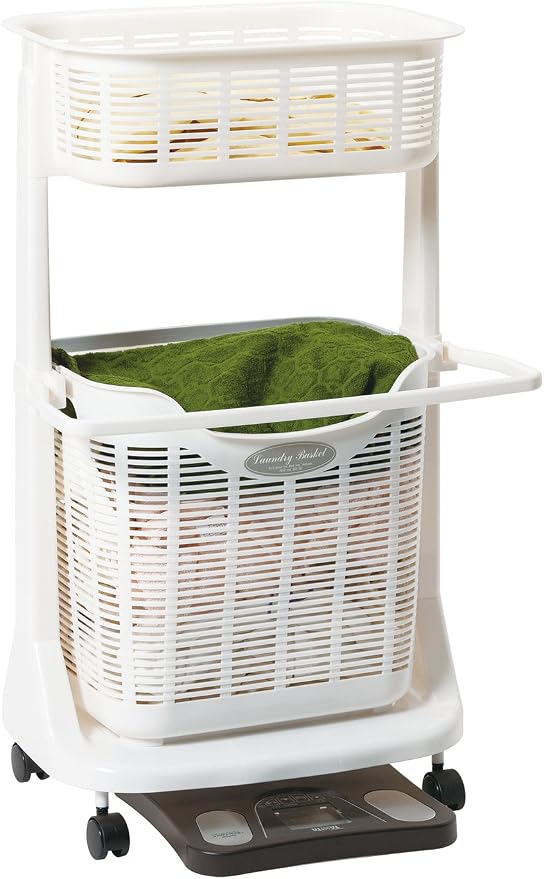 Sanko Plastic 2 Tier Laundry Basket - Image 2