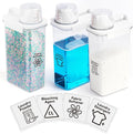 Laundry Detergent Dispenser-3 Pack, 78 oz Detergent Dispenser by BikkiiHomeGoodsWiseChoice