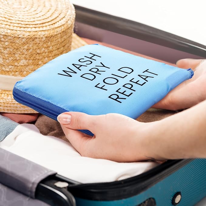 2 Pcs Travel Laundry Bag Washable Dirty Clothes Bag - Image 4